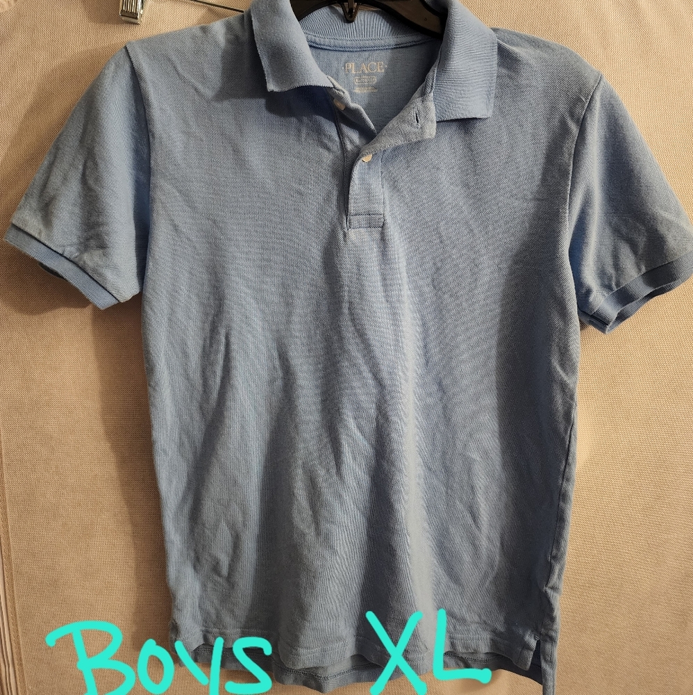Boys Polo Light Blue